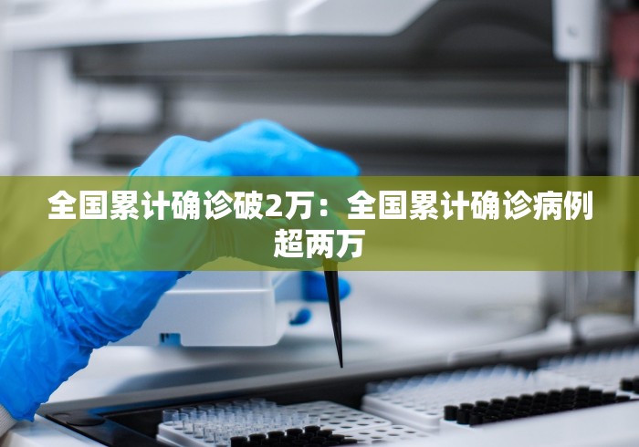 全国累计确诊破2万：全国累计确诊病例超两万