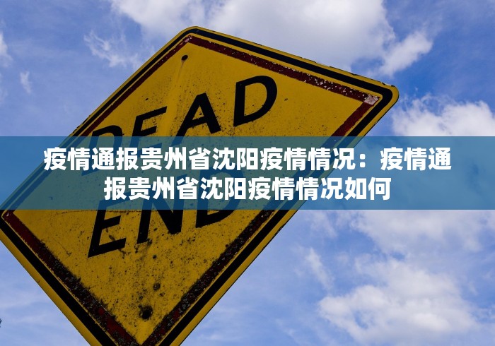 疫情通报贵州省沈阳疫情情况：疫情通报贵州省沈阳疫情情况如何