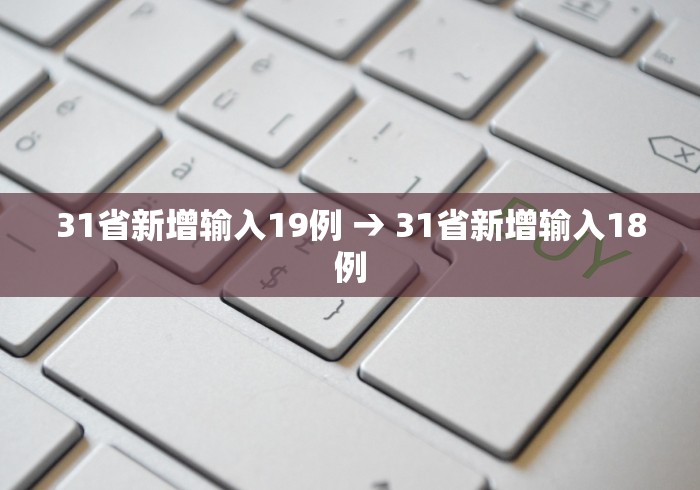 31省新增输入19例 → 31省新增输入18例