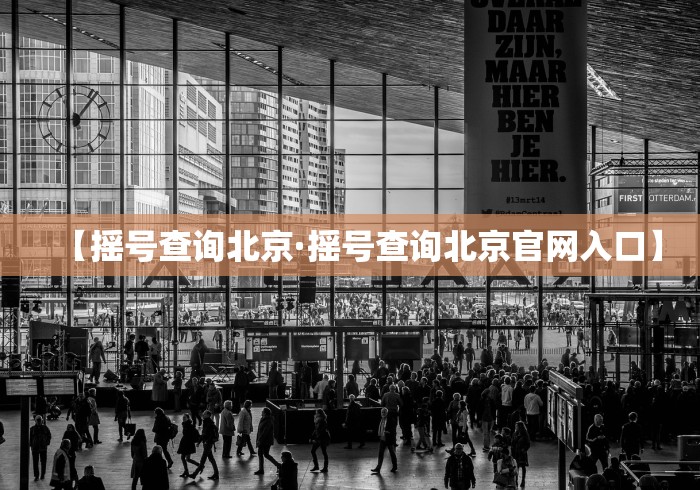 【摇号查询北京·摇号查询北京官网入口】