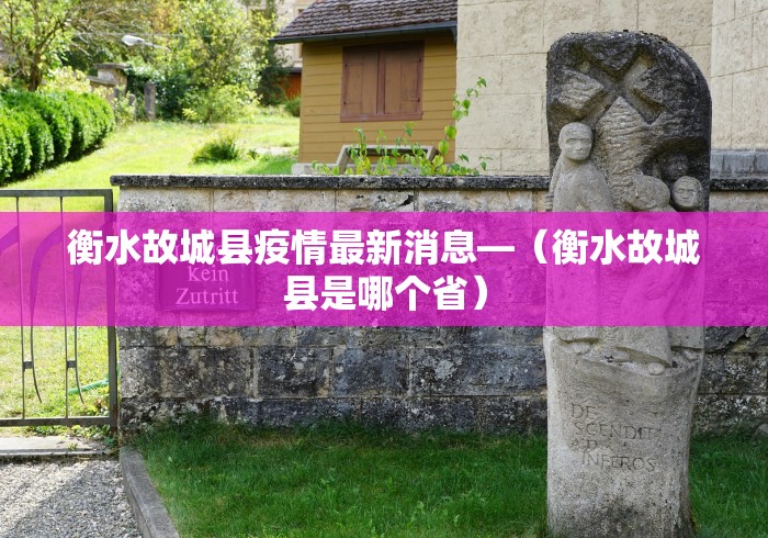 衡水故城县疫情最新消息—（衡水故城县是哪个省）