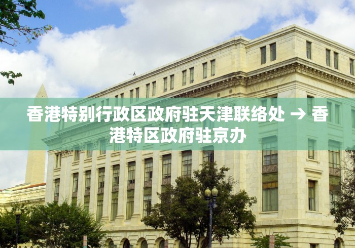 香港特别行政区政府驻天津联络处 → 香港特区政府驻京办