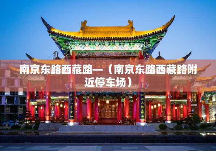 南京东路西藏路—（南京东路西藏路附近停车场）