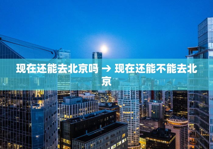现在还能去北京吗 → 现在还能不能去北京