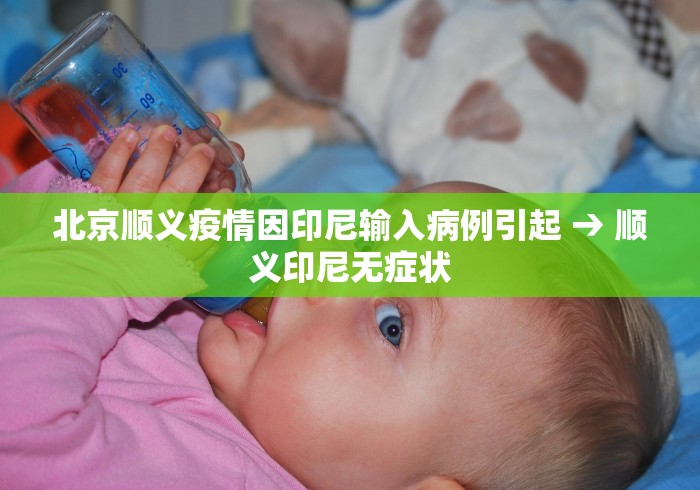 北京顺义疫情因印尼输入病例引起 → 顺义印尼无症状